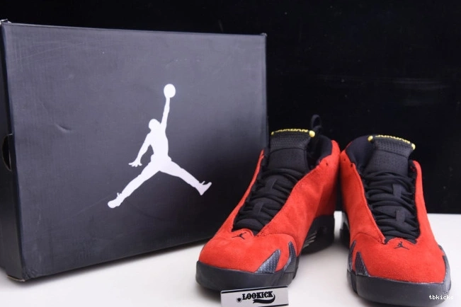 Cheap TBK Challenge 654459-670 Jordan Red Air Retro 14 0819